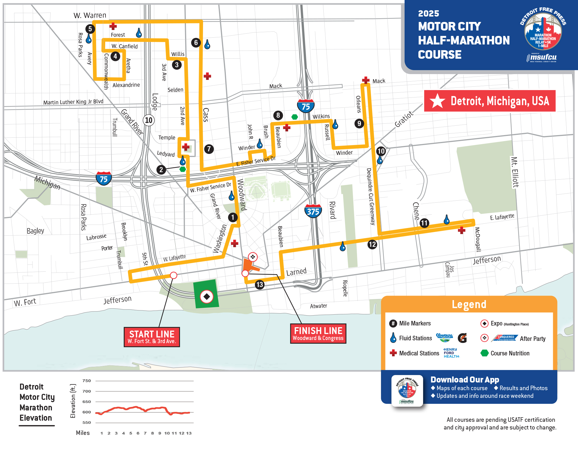 Motor-Ciy-Half-marathon-map